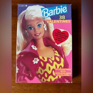 Vintage Barbie Valentines Cards